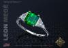 Tsavorite Five Stone Ring by Leon Megé Tsavorite Five Stone Ring by Leon Megé